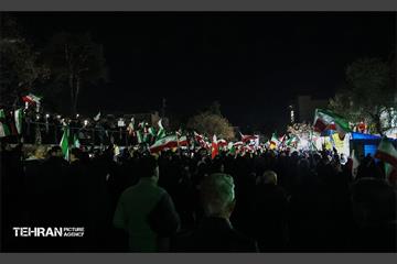 عزاداری هفتمین شب شهادت رهبر انقلاب در میدان دوم نازی آباد 9