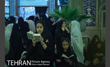 احیا شب 21ماه رمضان در حرم شاه عبدالعظیم حسنی 27