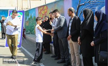 برگزاری فینال مسابقات جام «سهیل» به یاد شهدای دانش‌آموز در منطقه 4 14