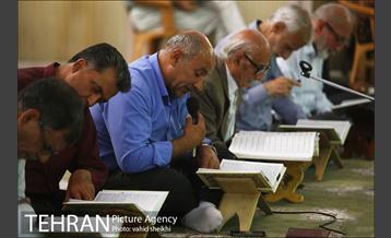 تلاوت قرآن و افطاری ساده مساجد در ماه مبارک رمضان 2