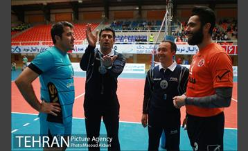 دیدار سایپا تهران و صالحین ورامین در لیگ برتر والیبال 2