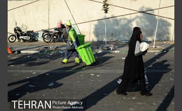 خدمات رسانی شهرداری تهران در آیین تشییع سردار شهید قاسم سلیمانی -2 37