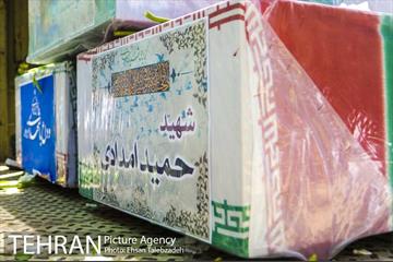 تشییع پیکر شهدای حادثه تروریستی تهران 10