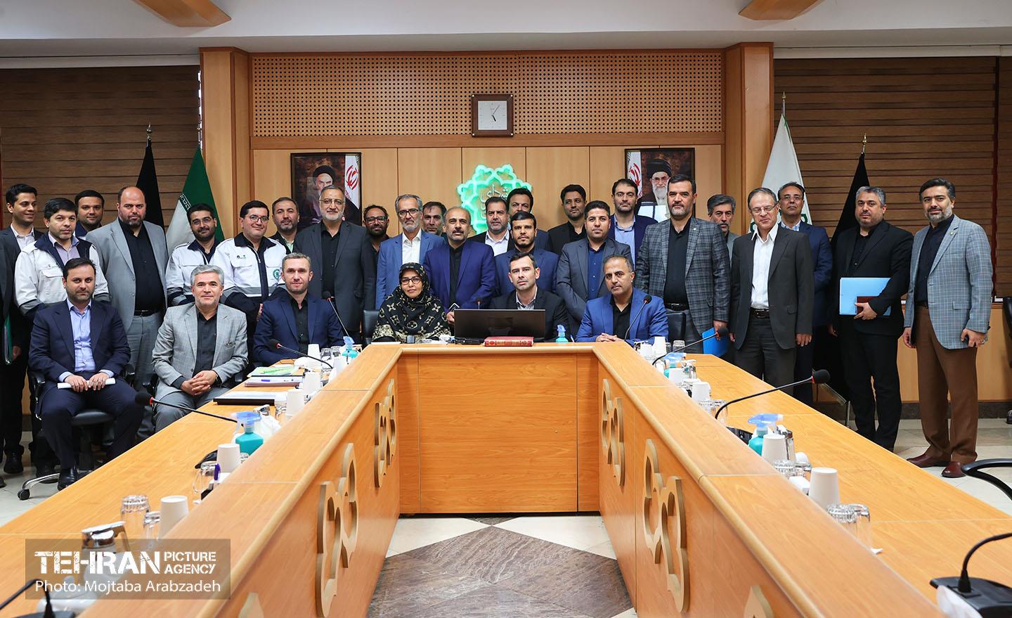 جلسه کمیته پدافند غیرعامل شهرداری تهران 1