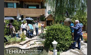 بازدید خبرنگاران از پشت صحنه سریال در جستجوی آرامش‎ 14