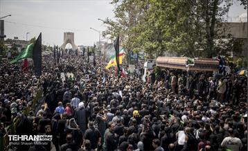 تشییع پیکر شهدای خدمت - ۴ 46
