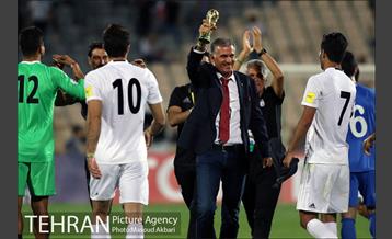 دیدار تیم‌های ملی فوتبال ایران و ازبکستان