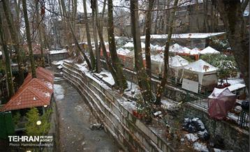 درکه پس از بارش برف  3