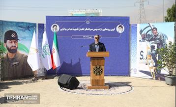 رونمایی از تندیس سرلشکر خلبان شهید بابایی 24