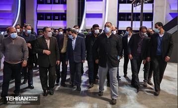 بازدید شهردار تهران از مجموعه شهر آفتاب 6