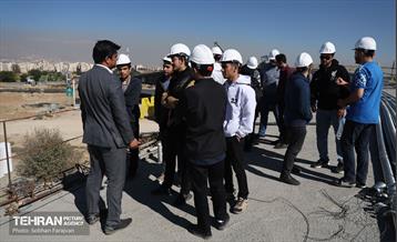 بازدید دانشجویان از پروژه میدان فتح 3