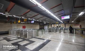 افتتاح همزمان ورودی‌های دوم ایستگاه‌های شهید رضایی و شهید اشرفی اصفهانی 12