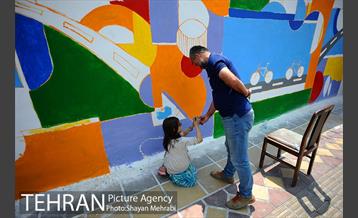 رنگ آمیزی و طراحی جداره شهری در منطقه 7 34