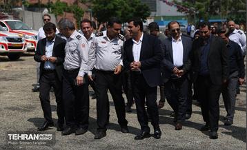 آیین کلنگ‌زنی احداث ساختمان ستاد فرماندهی سازمان آتش‌نشانی 16