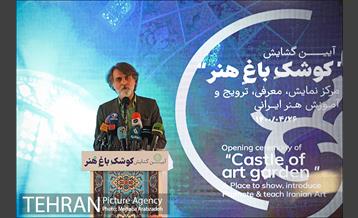 آیین افتتاح کوشک باغ هنر 8