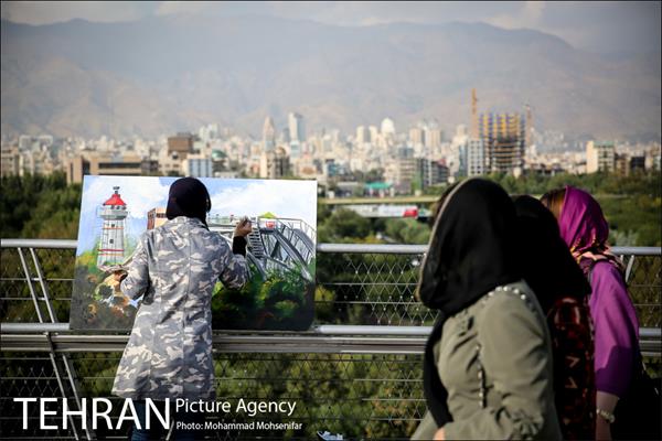 جشنواره نقاشی به مناسبت افتتاح پل طبیعت 12