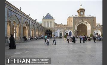 روز اول ماه رمضان در حرم حضرت عبدالعظیم حسنی(ع)‎ 30