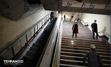 بازدید اعضای کمسیون حمل و نقل شورای اسلامی شهر از ایستگاه مترو شهید رضایی 36