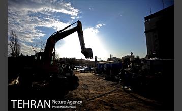 زیرگذر استاد معین قبل از افتتاح 6