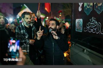 کاروان‌ موتوری و خودرویی از میدان انقلاب تا ساختمان هلال احمر تهران 4