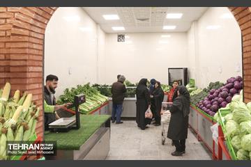 افتتاح ۱۰ بازار میوه و تره بار 9