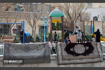 قالیشویی سنتی در چشمه علی 56