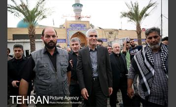 حضور سیدمحمدعلی افشانی شهردار تهران در کوفه 5