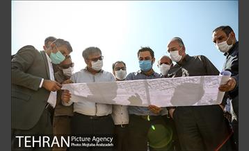 بازدید پروژه بزرگراه شهید نجفی رستگار 22