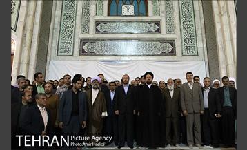 مراسم تجدید میثاق کارکنان شهرداری تهران با آرمان های امام راحل 4