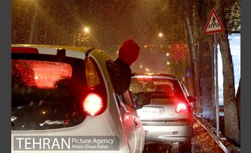 بارش اولین برف پاییزی تهران 7