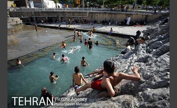 تابستان گرم  در چشمه علی 11