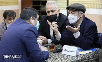 میز خدمت در مسجد جامع ابوذر منطقه ۱۷