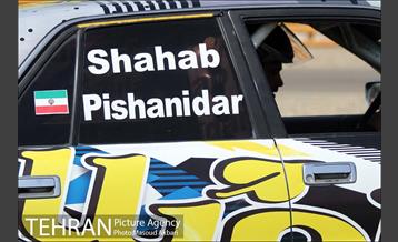 مراسم بدرقه قهرمان دریفت ایران در پیست آزادی 6