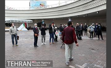 اجرای تئاتر خیابانی در میدانگاه ولی عصر (عج) 7