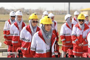 سومین تمرین مشترک امداد هوایی کلانشهر تهران / ۴ 5