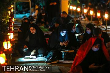 مراسم احیای شب بیست و سوم ماه مبارک رمضان در گلزار شهدای بهشت زهرا(س) 24