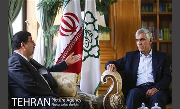 اولین جلسه محمد علی افشانی در دفتر شهردار تهران 29