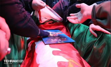 وداع با پیکر شهدای حافظان نظم و امنیت 45