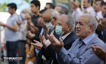 اقامه نماز عید سعید فطر در محله شهران 28