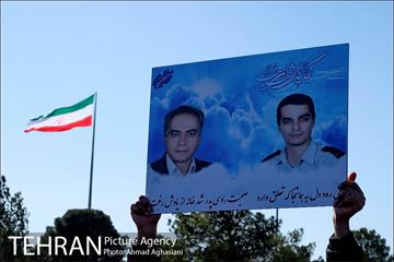 تشییع شهدای آتش نشان در بهشت زهرا(س) -3 8