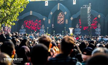 عزاداری شهادت حضرت فاطمه(س) در منطقه 17 6