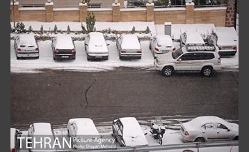 برف پاییزی در تهران 27