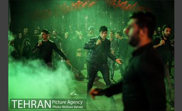 دسته عزاداری در خیابان اندرزگو‎ 5