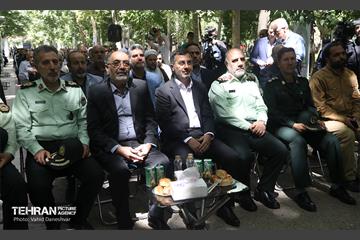 آیین نام گذاری پل بهاران به نام شهید امنیت محمدعلی بایرامی