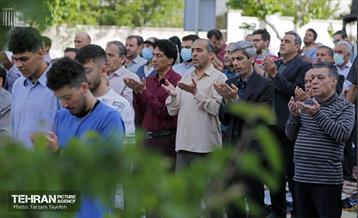 اقامه نماز عید سعید فطر در محله شهران 29