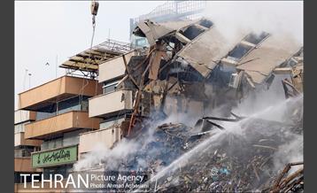 سومین روز عملیات امداد ونجات حادثه پلاسکو 20