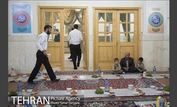 روز اول ماه رمضان در حرم حضرت عبدالعظیم حسنی(ع)‎ 12