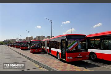 آیین بهره‌برداری از ۴۰ دستگاه اتوبوس دوکابین بازسازی شده 20