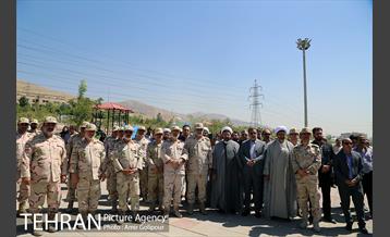 آیین بهره برداری بوستان شهدای مرزبانی‎ 20