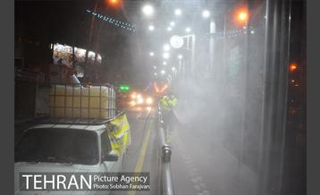 طرح ضدعفونی معابر شهری 13